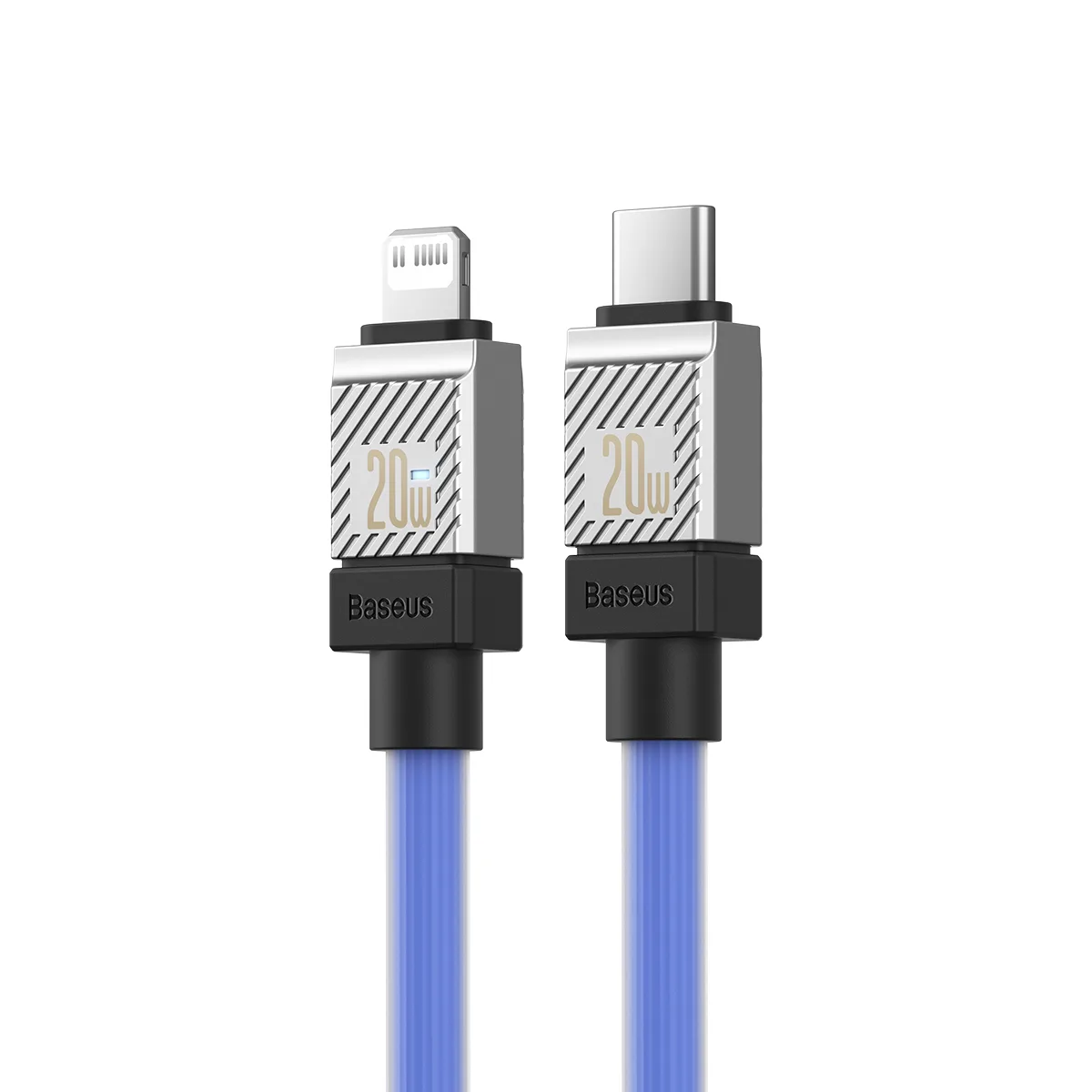 Baseus sladd CoolPlay USB-C – Lightning 2m 20W blå