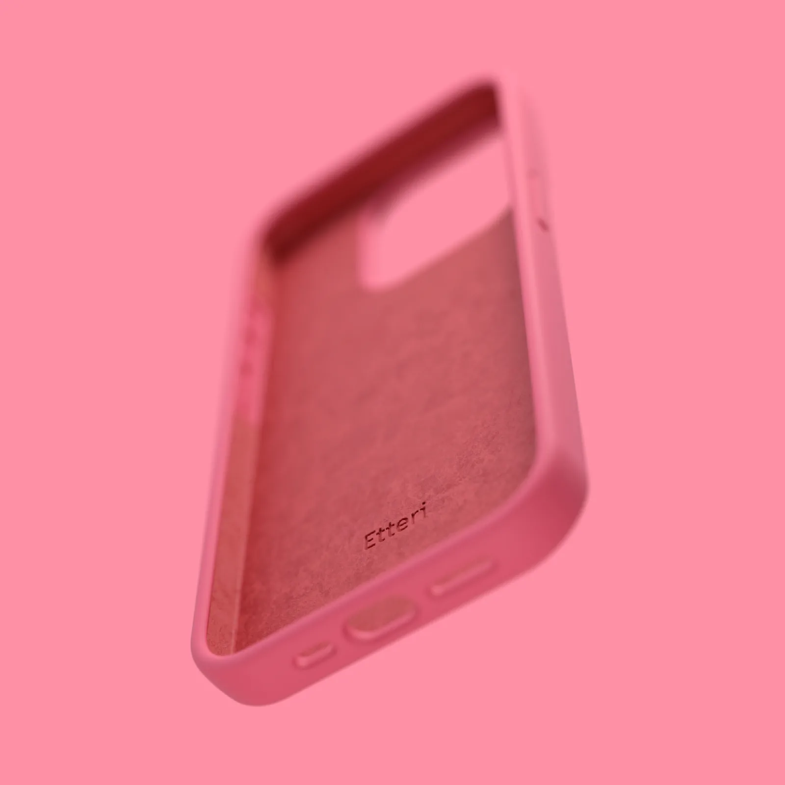Etteri Silicone case för iPhone 14 6,1″ hallon