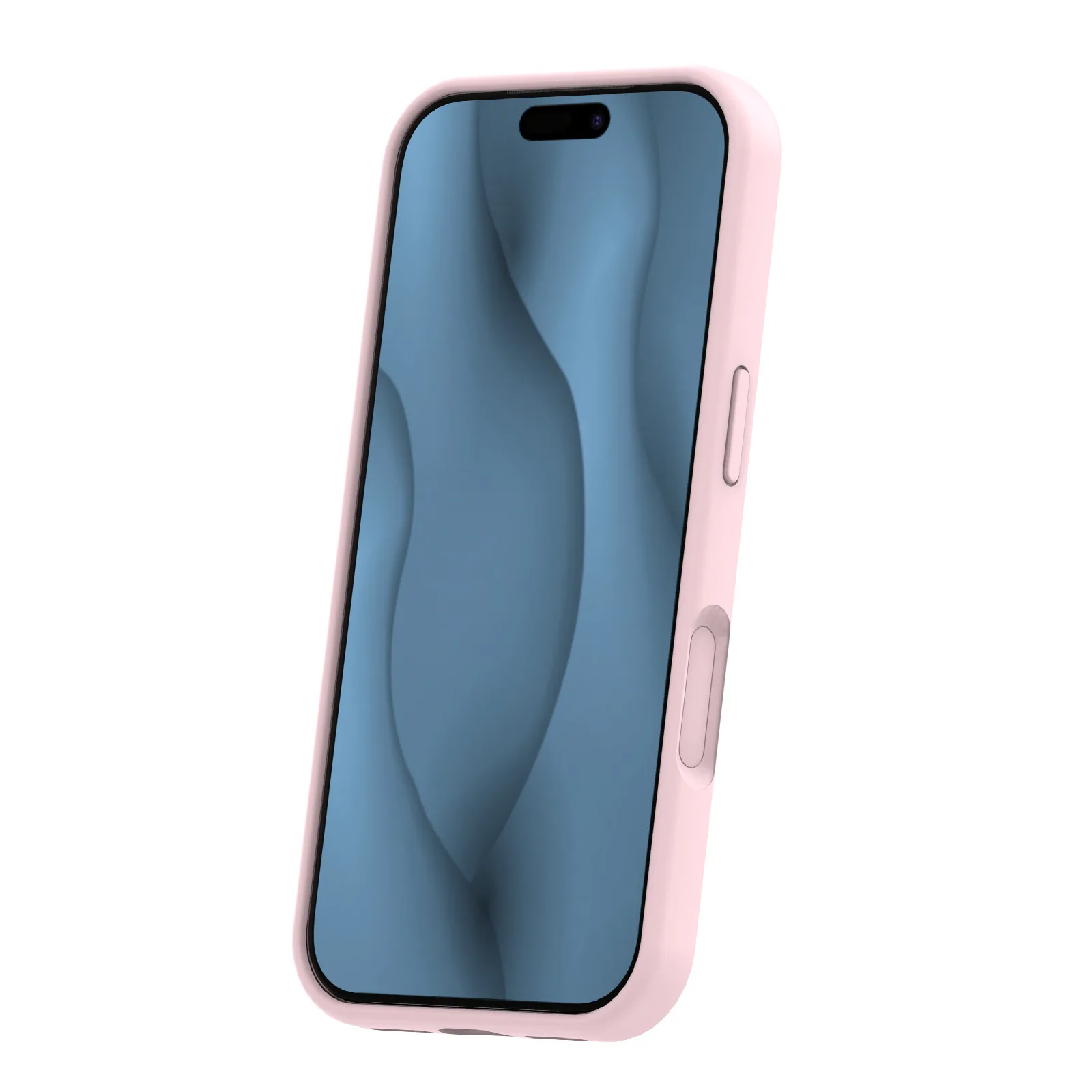 Silicone Thin Mag case for iPhone 17 Pro Max 6,9″ light pink