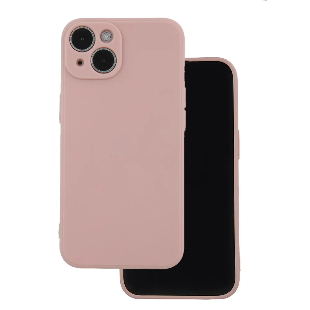 Matt TPU-fodral för Samsung Galaxy S23 FE blekrosa
