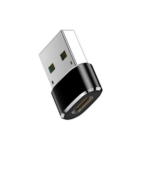 Adapter USB-C – USB svart lös