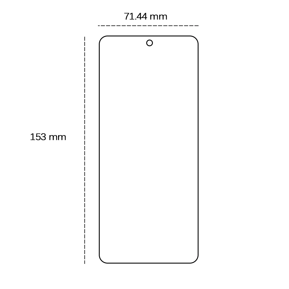 Tempered glass 2,5D for Samsung Galaxy A54 5G