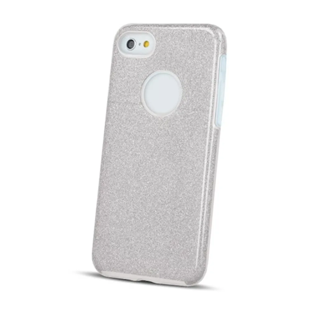 Glitter 3in1 case for Samsung Galaxy A51 silver