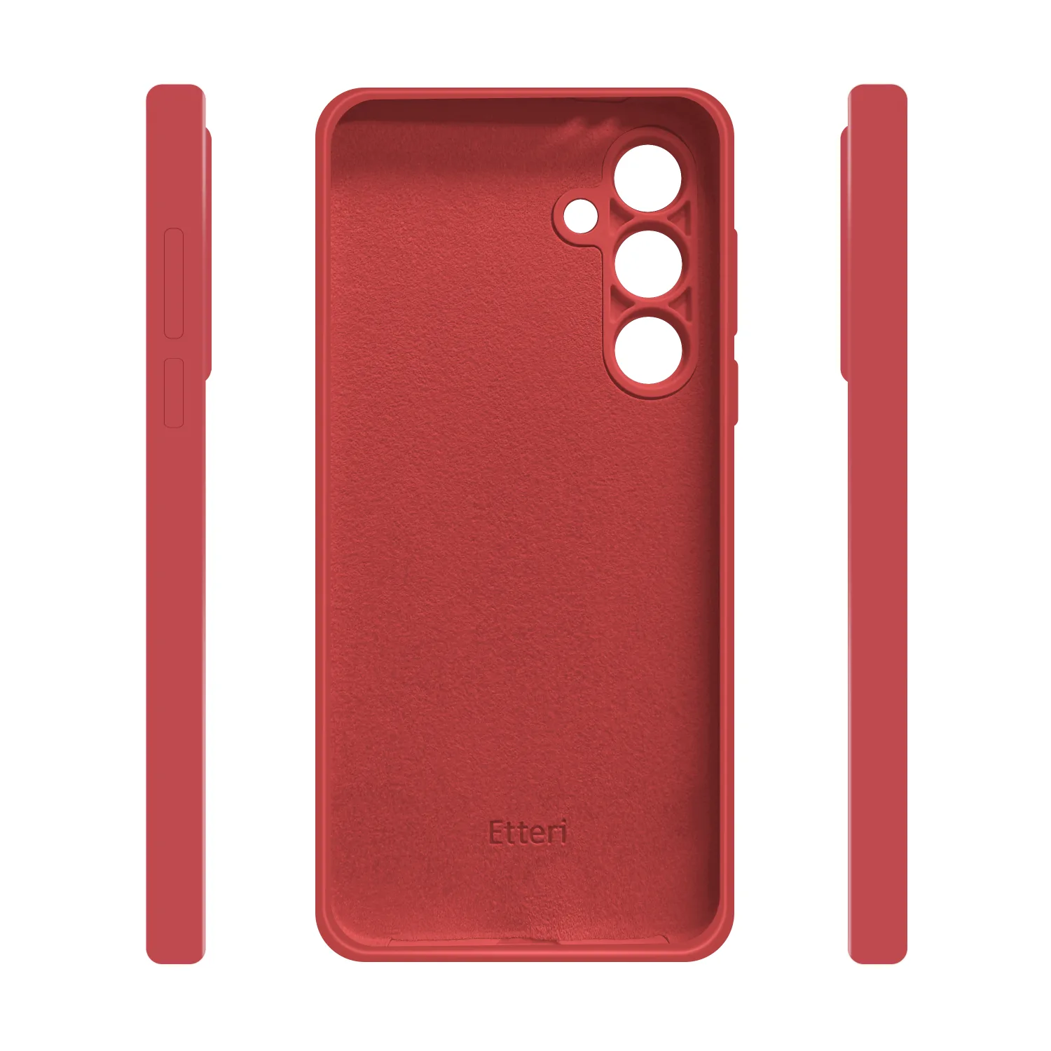 Etteri Silicone case för Samsung Galaxy S24 FE, hallon