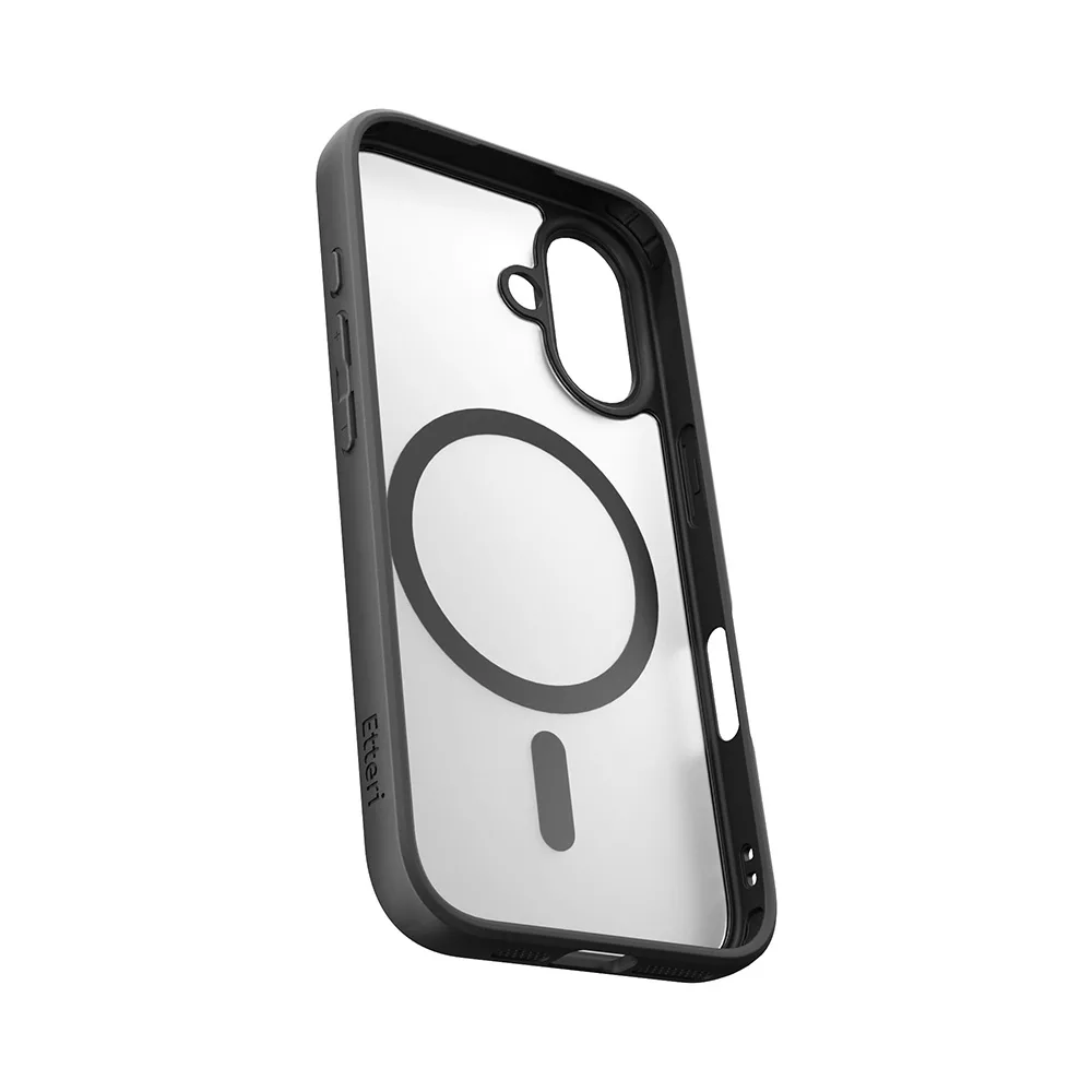 Etteri Matt Mag-fodral för iPhone 16 6,1″ svart